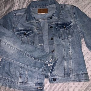 Jean Jacket with Harry Styles Embroidery